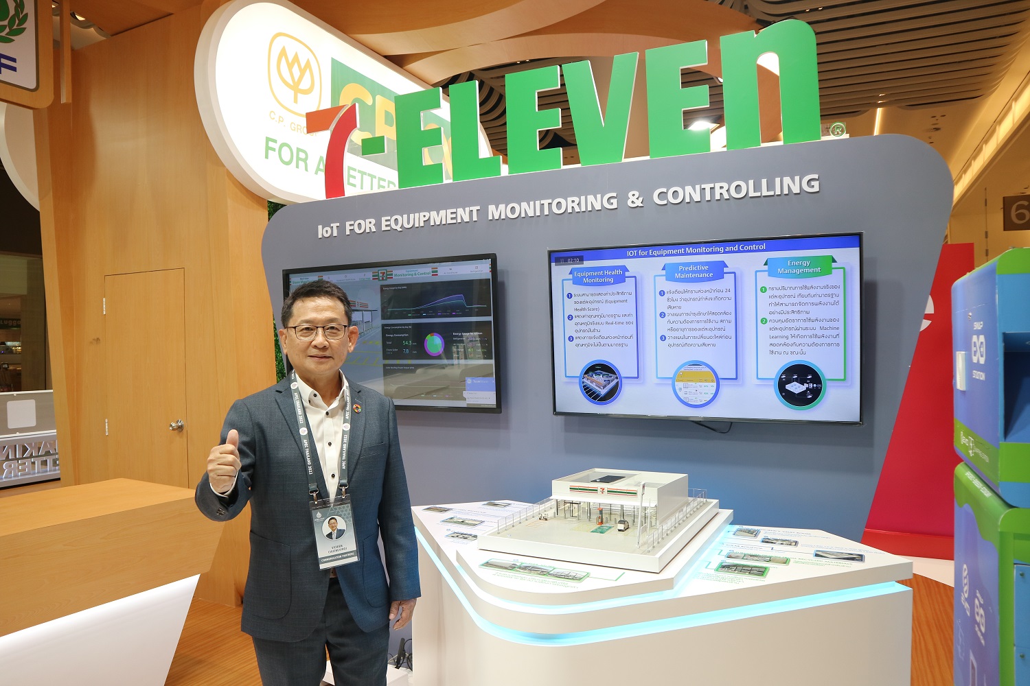 IoT เทคโนโลยีบริหารจัดการร้านสะดวกซื้อเพื่อสิ่งแวดล้อมบนเวที APEC 2022 THAIALND