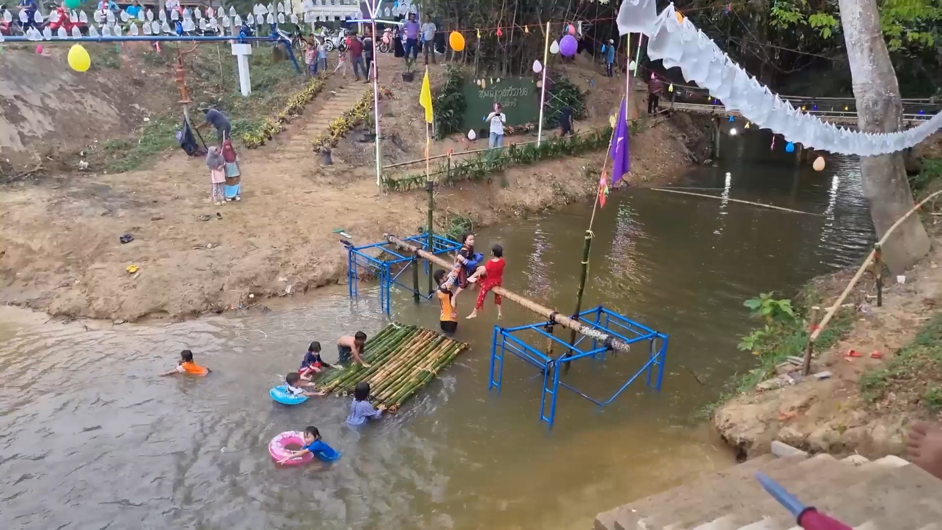 สงขลาจัดกิจกรรมคลายร้อนสุดฮา ฉลองเทศกาลฮารีรายอ 