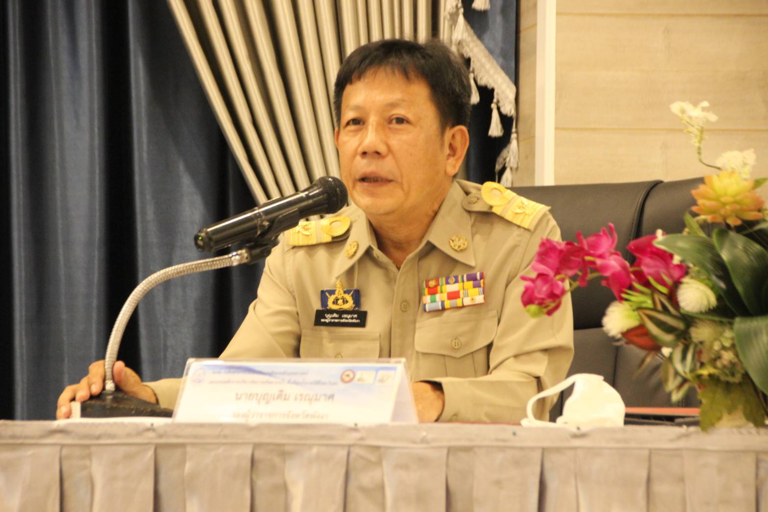 พังงาจัดเวทีรับฟังความคิดเห็นภาคประชาสังคมร่วมบริหารจัดการน้ำภาคใต้ฝั่งตะวันตก