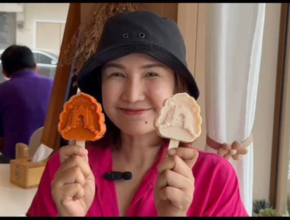 ร้านไอติม3มิติ ทำรูปประตูวังสมเด็จพระนารายณ์ฯ บอกเล่าประวัติศาสตร์ ศิลปะและวัฒนธรรมเมืองลพบุรี 