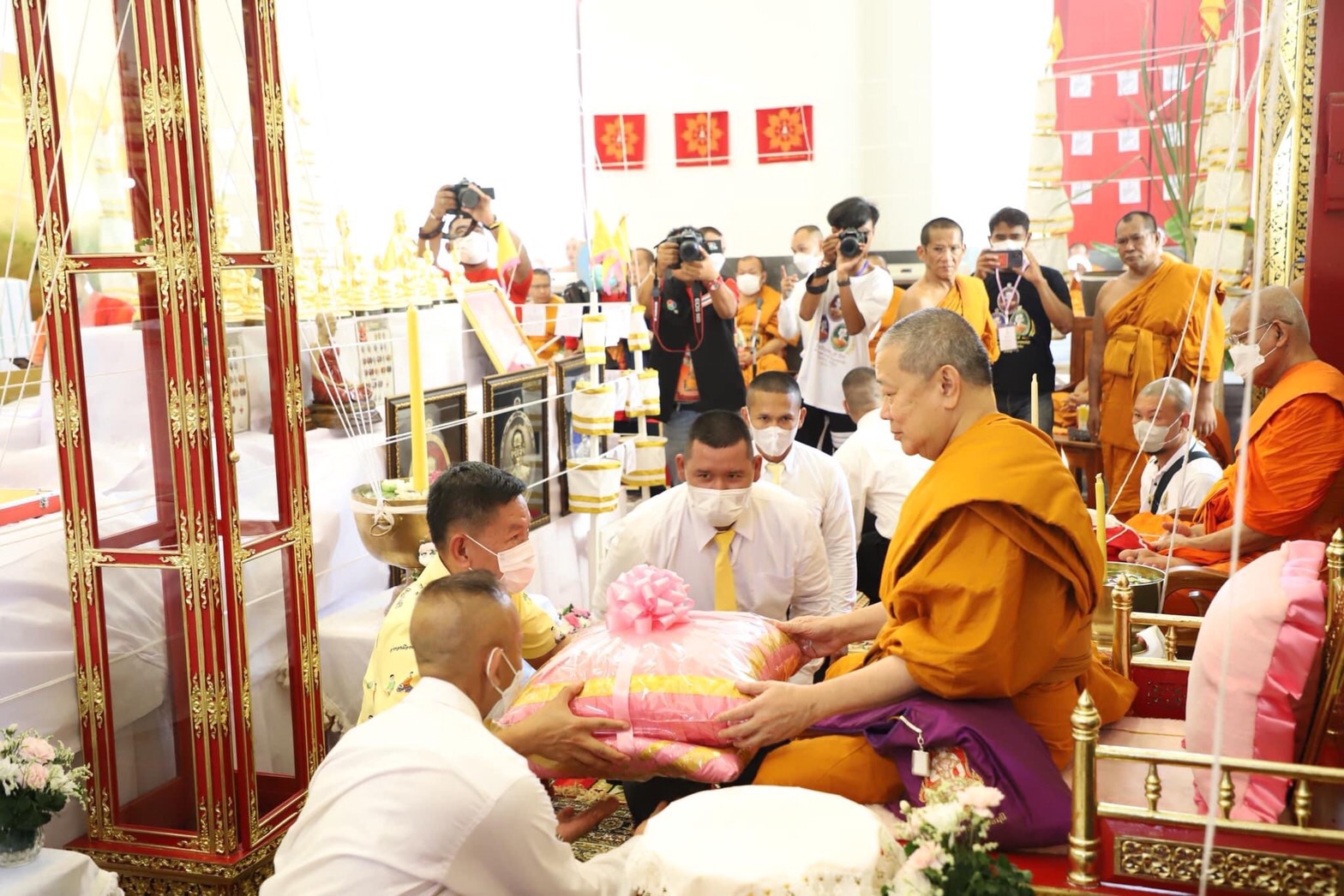 วัดไชโยวรวิหารจัดพิธีมหามงคลพุทธาภิเษกวัตถุมงคลในวาระครบรอบ 234 ปีชาตกาลสมเด็จพระพุฒาจารย์  