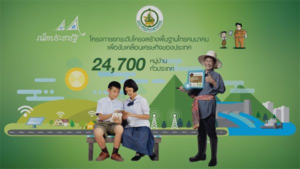ก.ดีอีเร่งสร้างการรับรู้ปชช.ถึงประโยชน์จาก“เน็ตประชารัฐ”