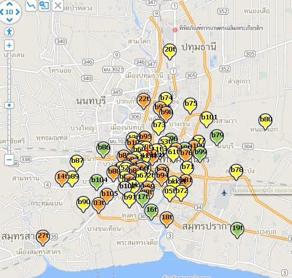 ฝุ่นลดทุกพื้นที่ แต่ 30 จุดยังโซนส้ม เริ่มกระทบสุขภาพ