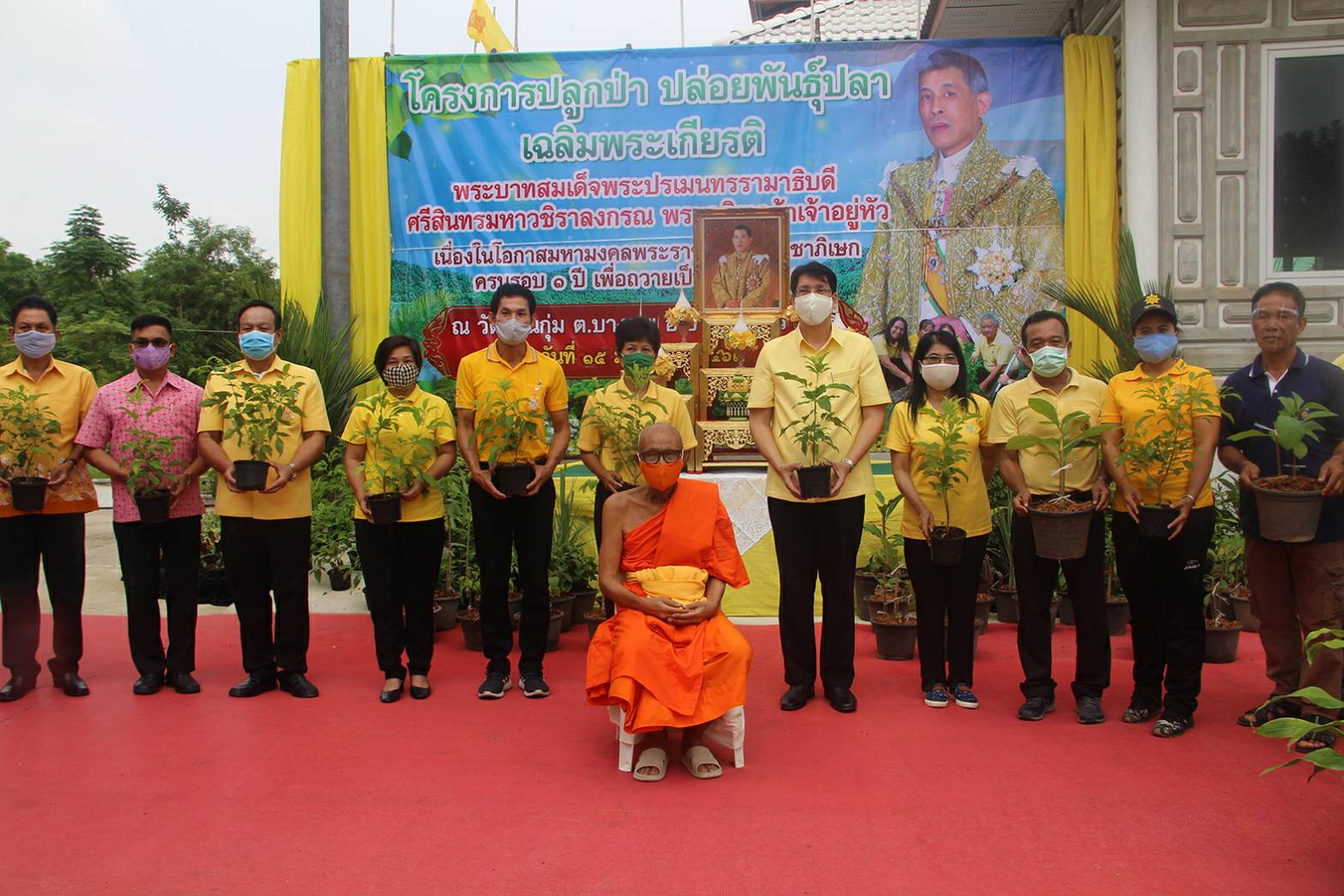 พุทธเกษตร ใช้พื้นที่ในวัดปลูกผักระยะสั้นปลอดสารพิษสู้วิกฤติโควิด 19 