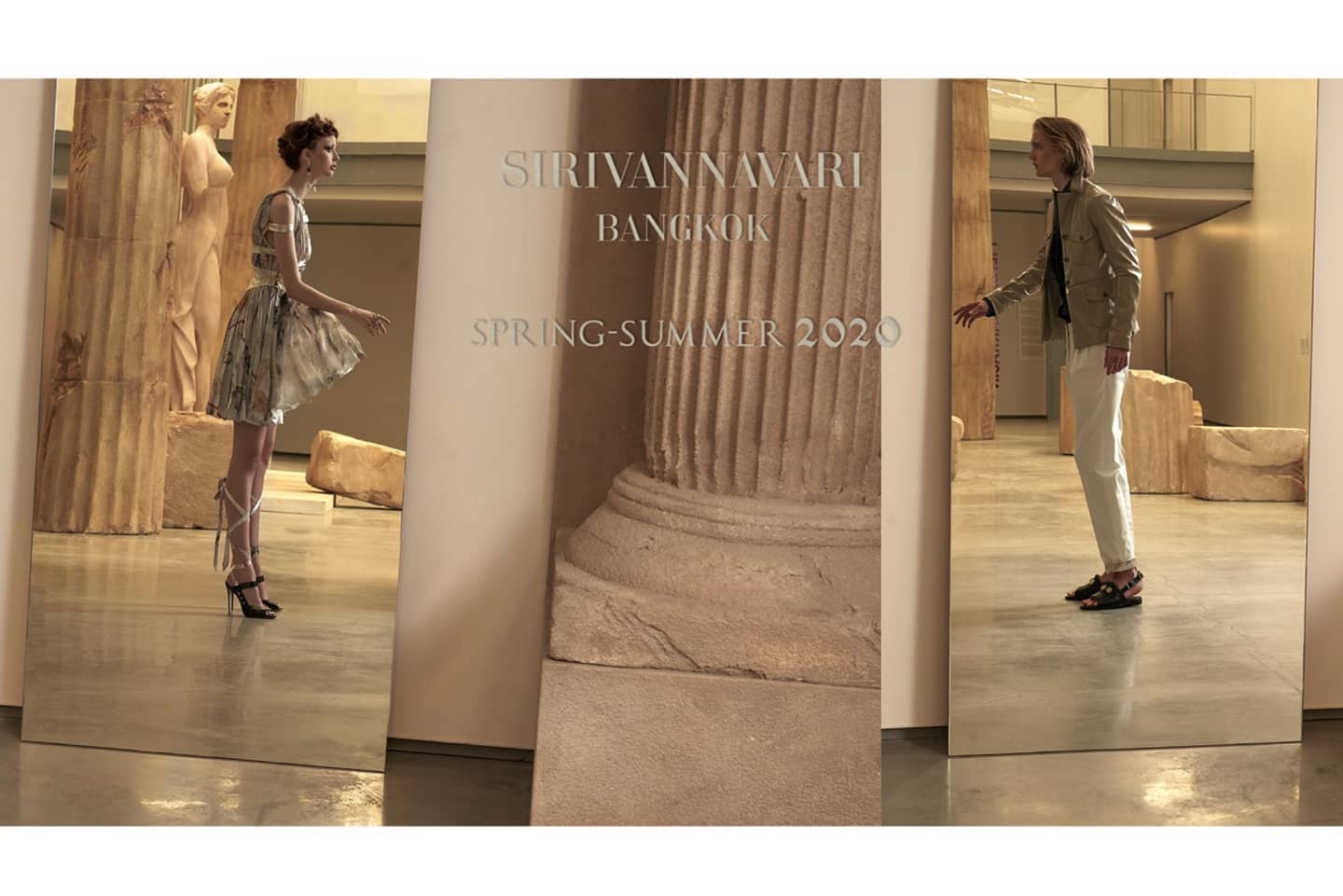 คอลเลคชั่นทรงออกแบบโดย SIRIVANNAVARI & S’Homme Spring-Summer 2020 Collection (ชมคลิป)