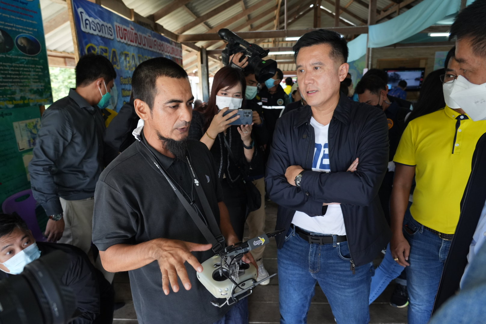 'ชัยวุฒิ'ลงพื้นที่ดูความสำเร็จการประยุกต์เทคโนโลยีดิจิทัลพัฒนาชุมชนอำเภอกันตัง  