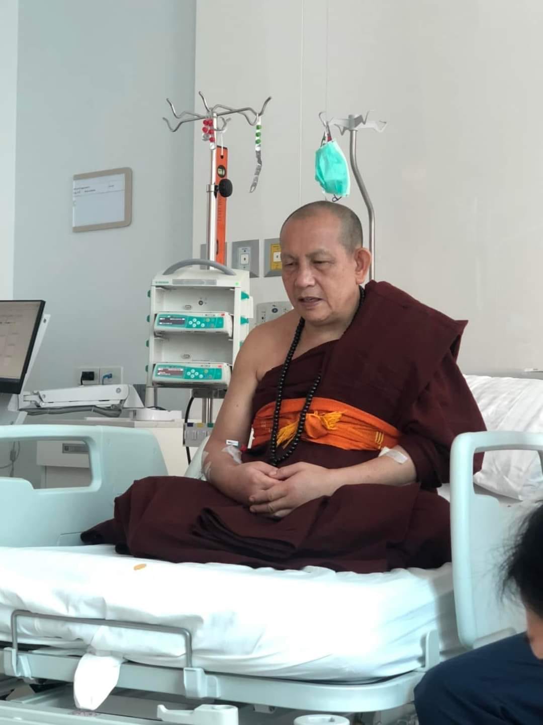 "ครูบาบุญชุ่ม"อาการดีขึ้น คาดกลับไปปฏิบัติศาสนกิจต่อไปได้ ในเร็ววันนี้