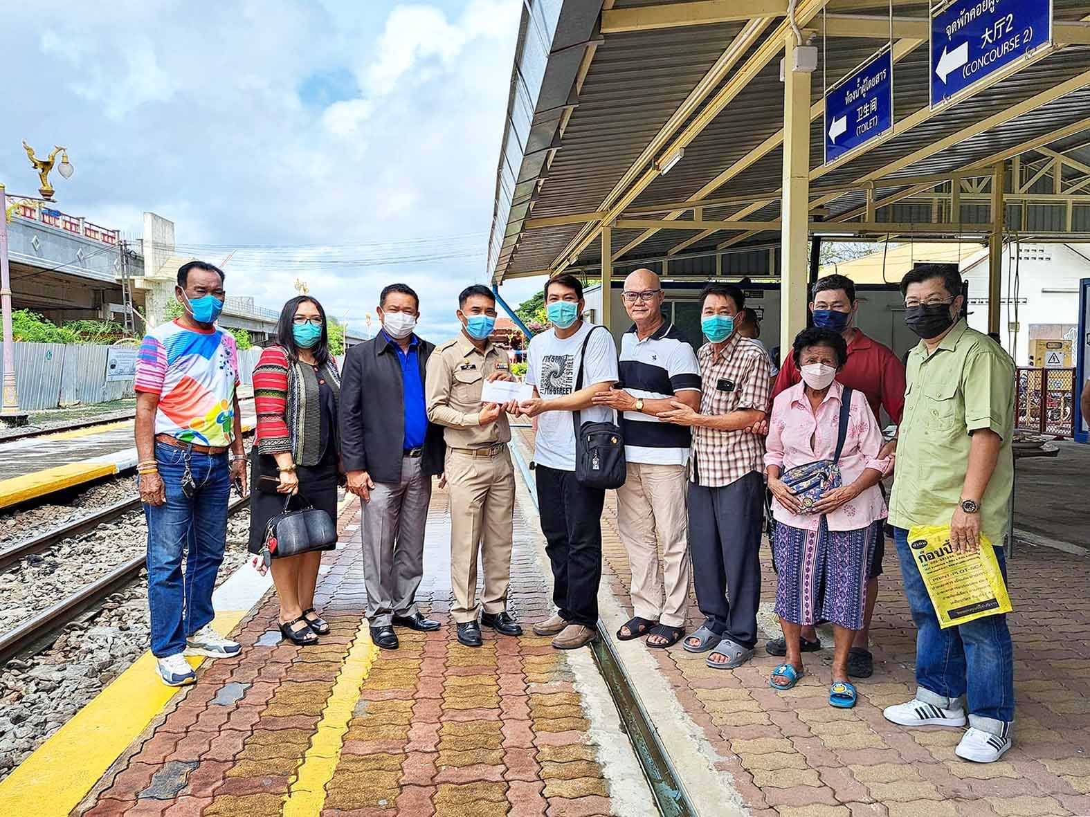 “สถานีรถไฟหัวหิน” ทำบุญครบรอบ 111 ปี เปิดเส้นทางเดินรถครั้งแรก