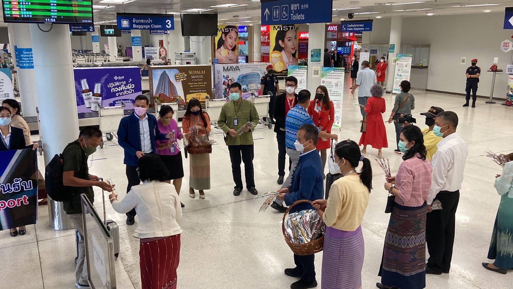 ท่าอากาศยานเชียงใหม่ ประเดิมรับเที่ยวบินข้ามภาคจากหัวหินเป็นเที่ยวบินแรก 