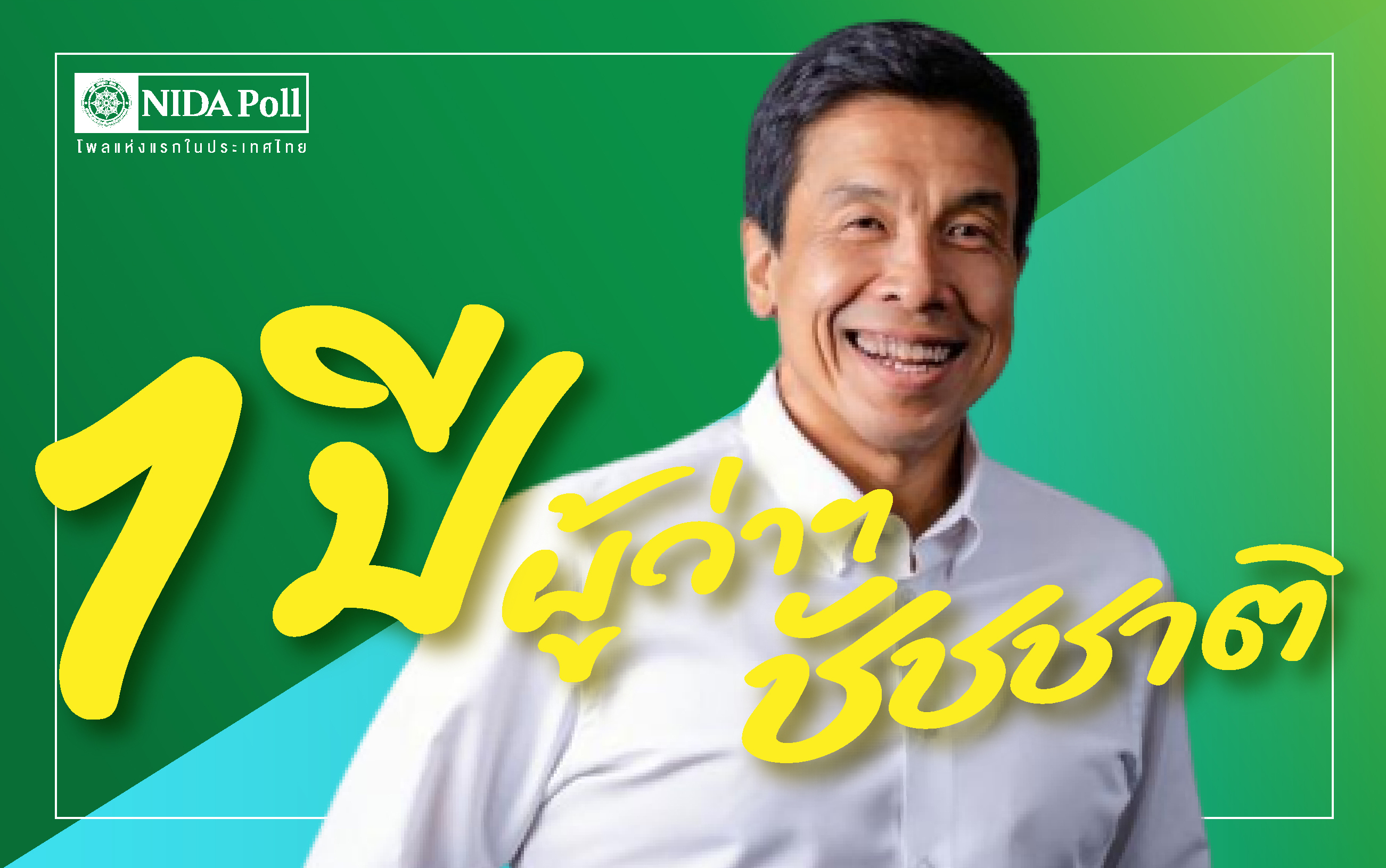 คนกรุง 47.45% ค่อนข้างพอใจผลงาน1ปี "ชัชชาติ" เพราะขยัน ตั้งใจ แก้ปัญหาเร็ว