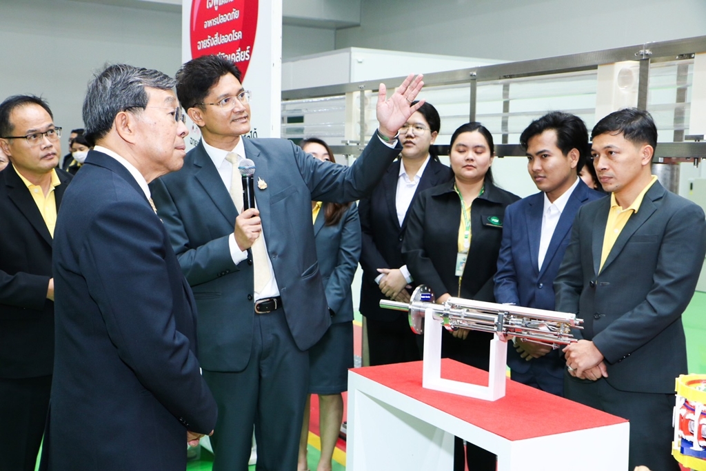 ผู้แทน รมว.อว. ตรวจเยี่ยม สทน. มอบนโยบายนำเทคโนโลยีนิวเคลียร์หนุนการพัฒนาที่ยั่งยืน