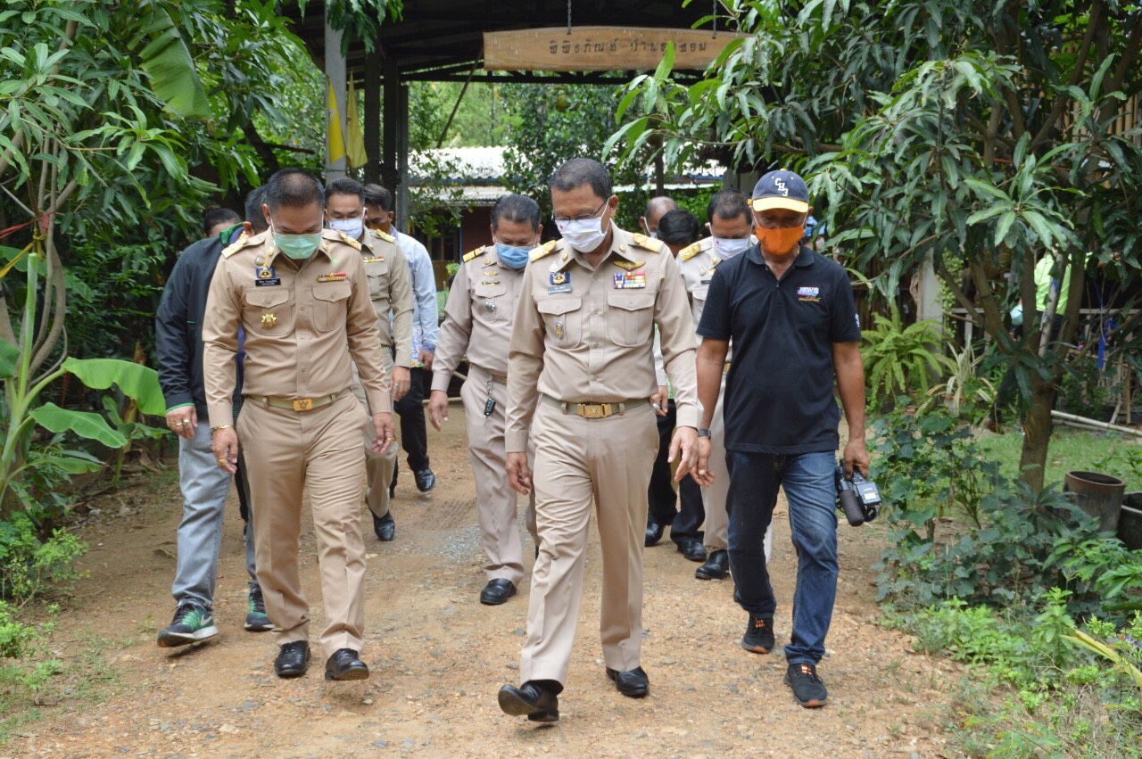 พ่อเมืองกรุงเก่า ลงพื้นที่แหล่งท่องเที่ยวเชิงนิเวศน์การปลูกเห็ดตับเต่า ต.สามเรือน อ.บางปะอิน