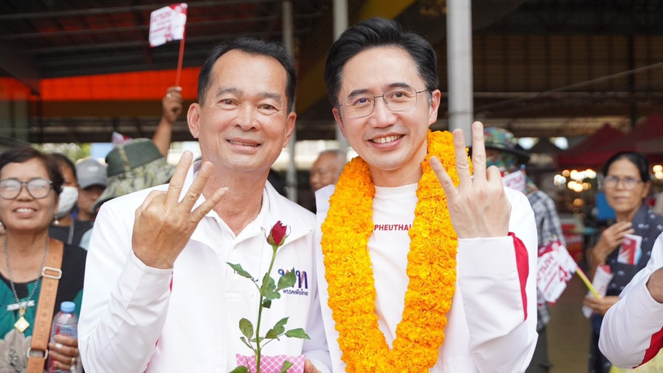 “วินัย” วอนชาวนครปฐมเลือก สส.เพื่อไทยยกจังหวัด หนุน “ยศชนัน” นั่งนายกฯ