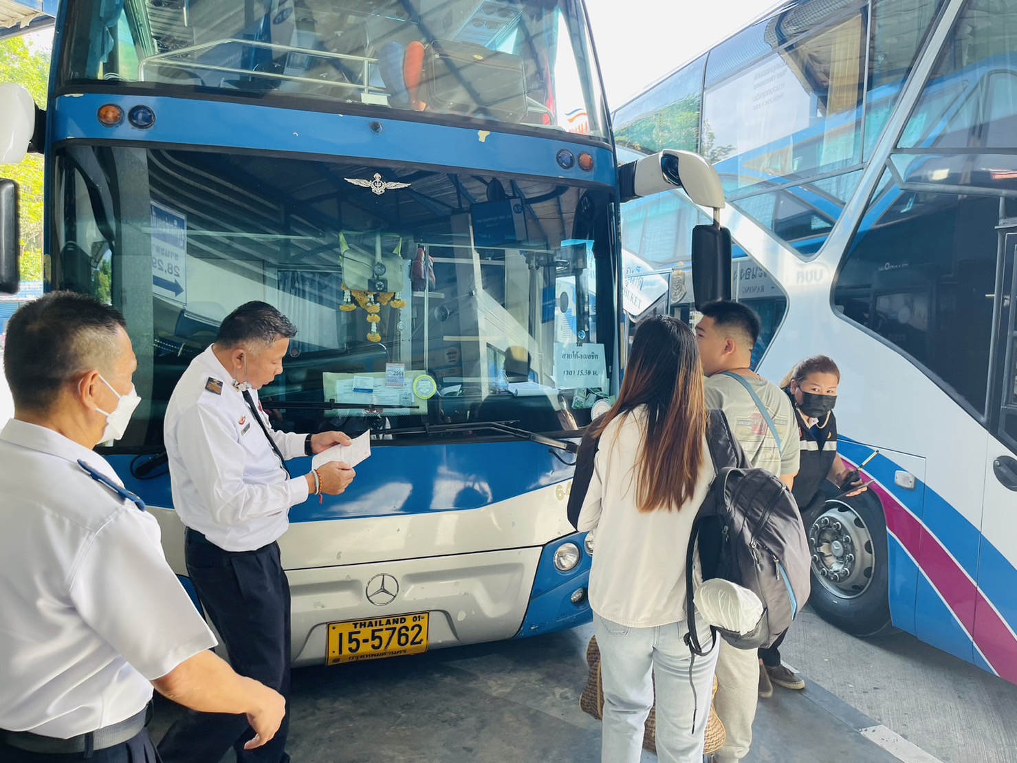 ขนส่งภูเก็ตเข้ม! ตรวจเช็ครถ-ผู้โดยสารสาธารณะเดินทางในช่วงปีใหม่