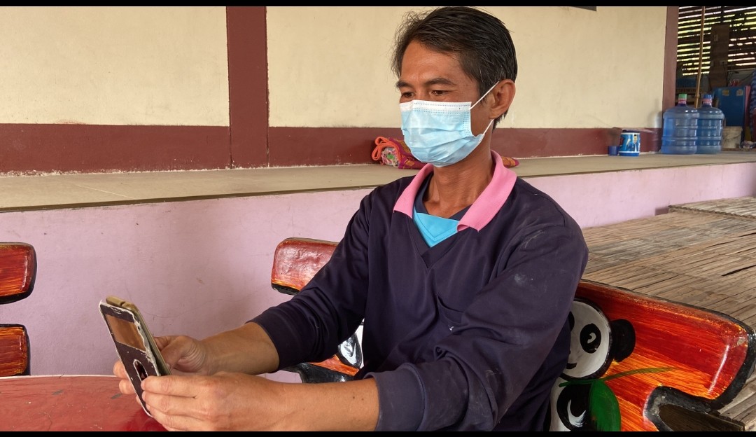 สามีหมอนวดแผนไทย​ เตรียมผูกแขนรับขวัญเมีย​ เผยคลิปนาทีอพยพหนีจากพื้นที่เสี่ยงภัยสู้รบ