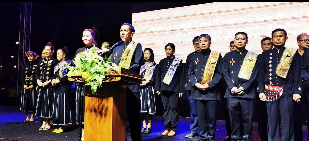 พิจิตรจัดงานมาตุ้มโฮมไทดำสืบสานวัฒนธรรมประเพณี
