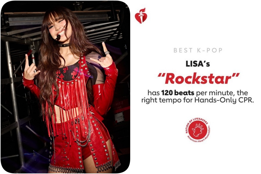 เพลง "Rockstar" ของ "ลิซ่า" หมอหัวใจอเมริกาแนะเหมาะใช้เป็นเพลงประกอบการทำ CPR 