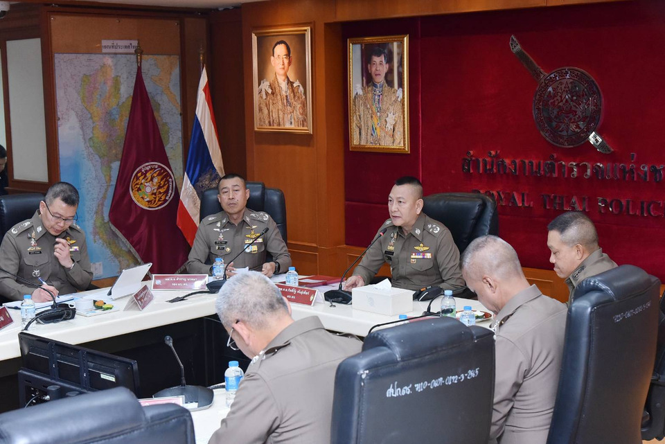 ผบ.ตร.ติดตามสถานการณ์ชายแดนใต้ สั่งยกระดับการข่าว-ป้องกัน หลังเหตุรุนแรงถี่ 
