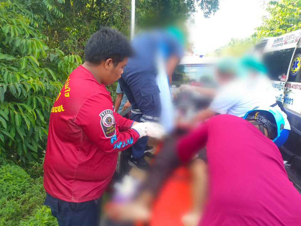 พังงาระทึก! คนร้ายใช้อาวุธปืนยิงชายวัย 64 ดับคาที่ ก่อนหลบหนีลอยนวล