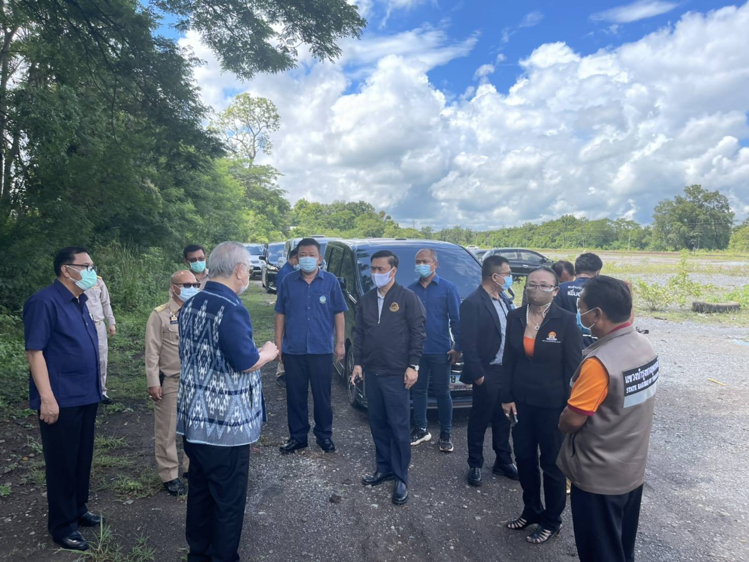 “ทรงศักดิ์ ทองศรี” มท.2 ลงพื้นที่โครงการนิคมอุตสาหกรรมอุดรธานี 