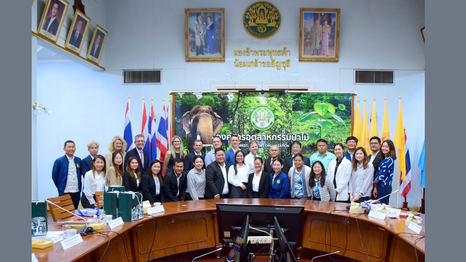 อ.อ.ป. ให้การต้อนรับผู้เชี่ยวชาญจากสวีเดน พร้อมเปิดบ้านให้ผู้เข้าร่วมโครงการ LoCoFoRest 