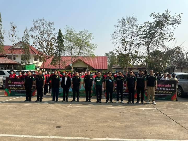 สจป.3 (ลำปาง) จับมือ อปท.รวมพลังจัดกิจกรรมงาน"วันรณรงค์ให้ปลอดควันพิษจากไฟป่า"