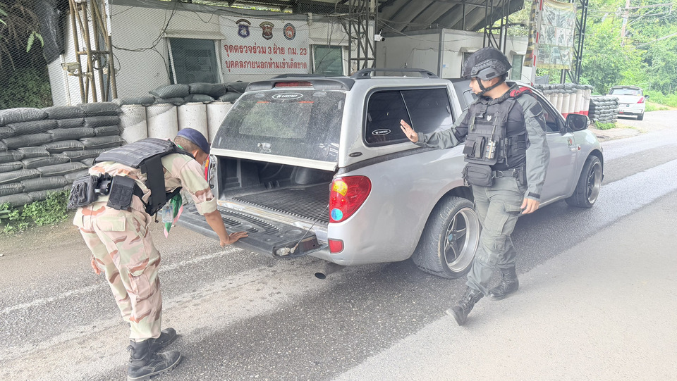 ยะลายกระดับคุมเข้ม! ตั้งจุดตรวจสาย 410 สกัดคนร้าย สร้างความมั่นใจประชาชน-นักท่องเที่ยว 