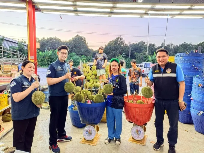 พาณิชย์จันทบุรี ลุยตรวจเครื่องชั่งรับซื้อผลไม้ ป้องกันเกษตรกรถูกเอาเปรียบ 