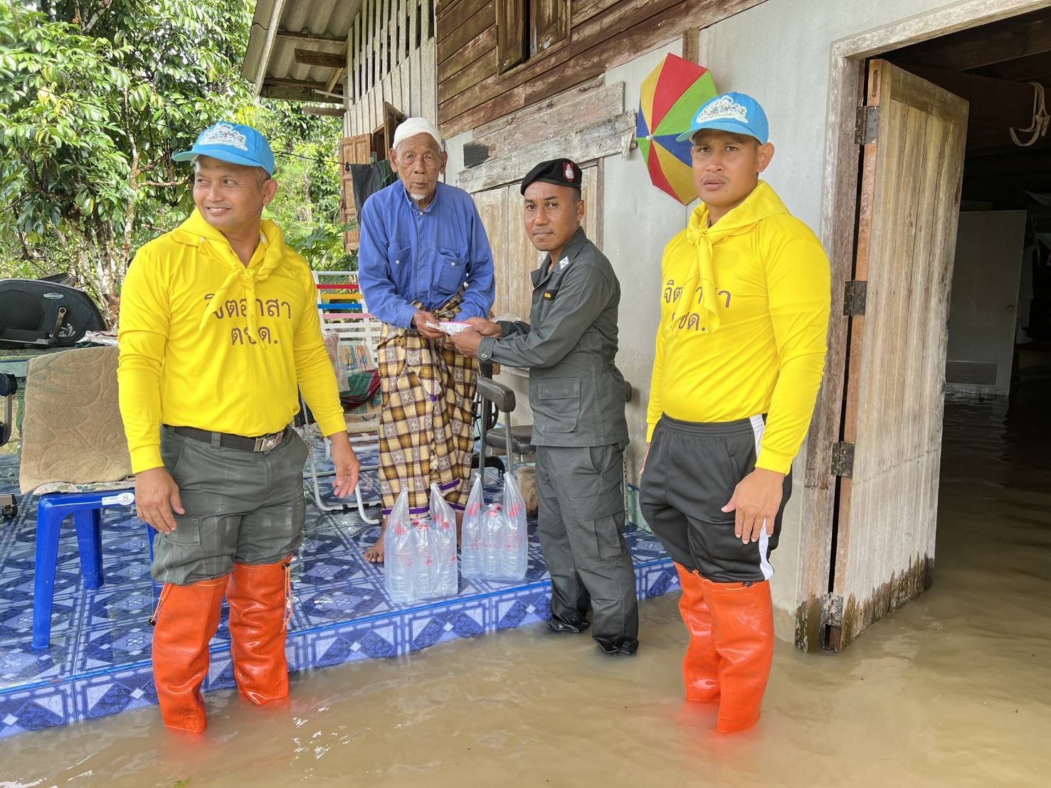 สตูล...ปักธงแดงเตือนภัย!!พื้นที่ริมตลิ่งท้ายน้ำเสี่ยงท่วม 7 อำเภอ 