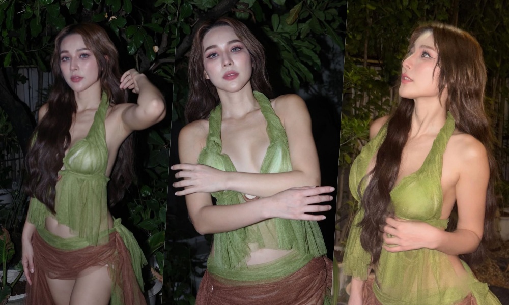 “จันจิ” ละมุนแต่แซ่บ! อวดลุคสุดสดใสในชุดเกาะอกเขียว แคปชั่นสั้นแต่ทำไอจีลุกเป็นไฟ
