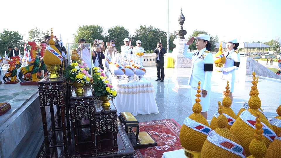 กาญจนบุรีจัดพิธีวันพ่อขุนรามคำแหงมหาราช สำนึกคุณูปการต่อชาติไทย 