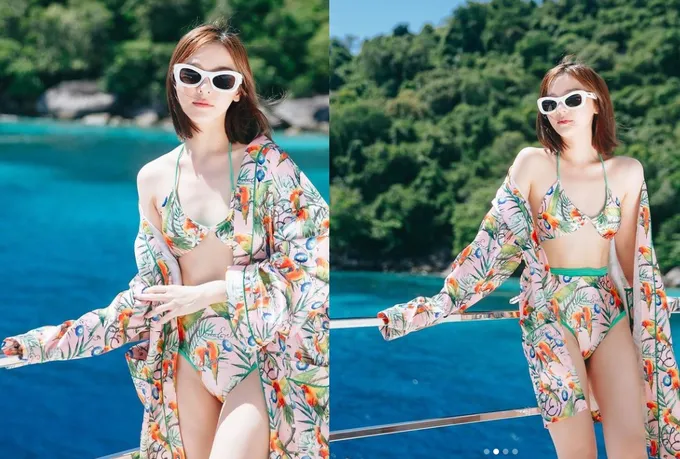 'ออมสุชาร์'กับบิกีนีสวยออร่าพุ่งกระจาย