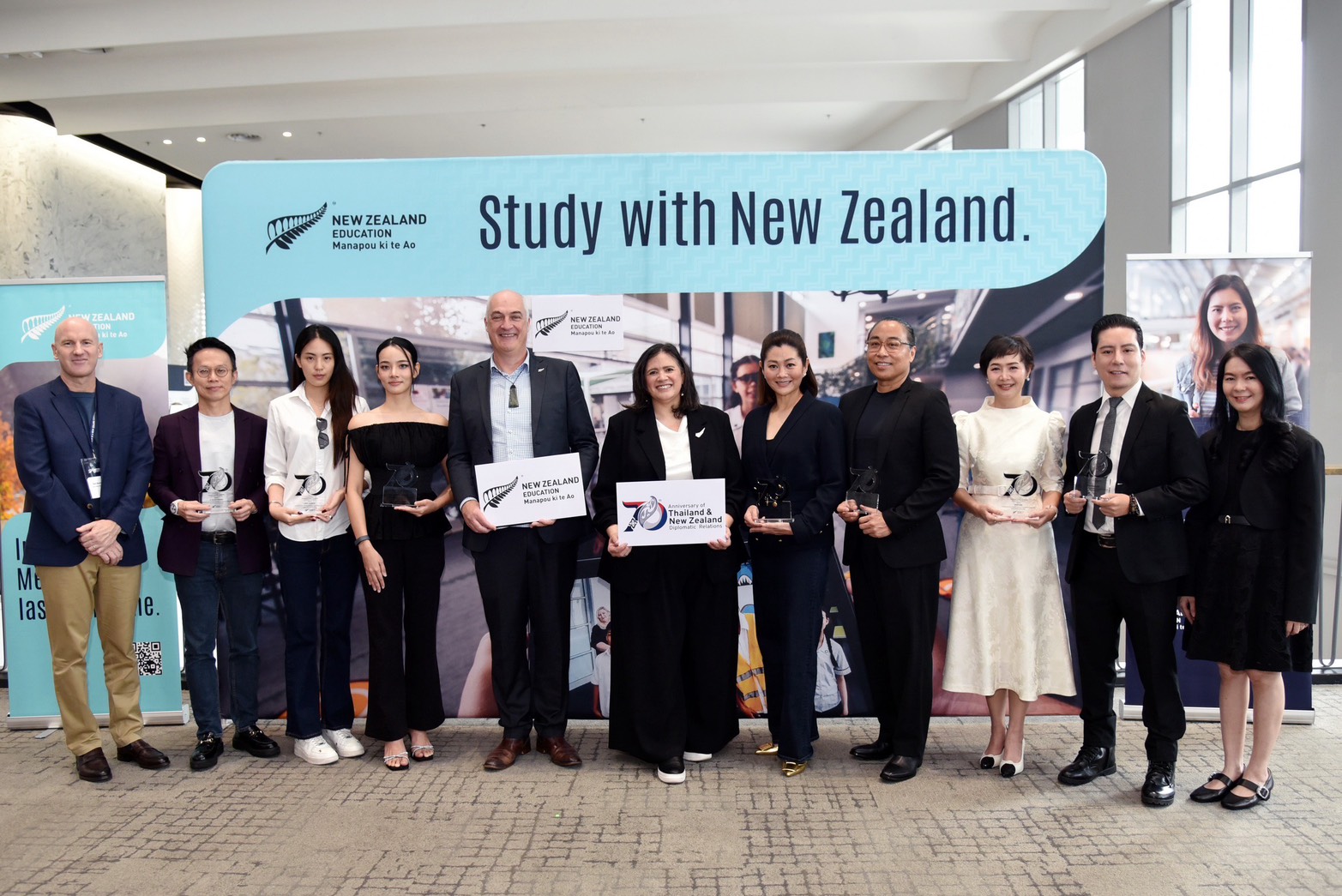 งาน New Zealand Education Fair 2026 คึกคัก นักเรียน–นักศึกษา–ผู้ปกครองร่วมงานคับคั่ง