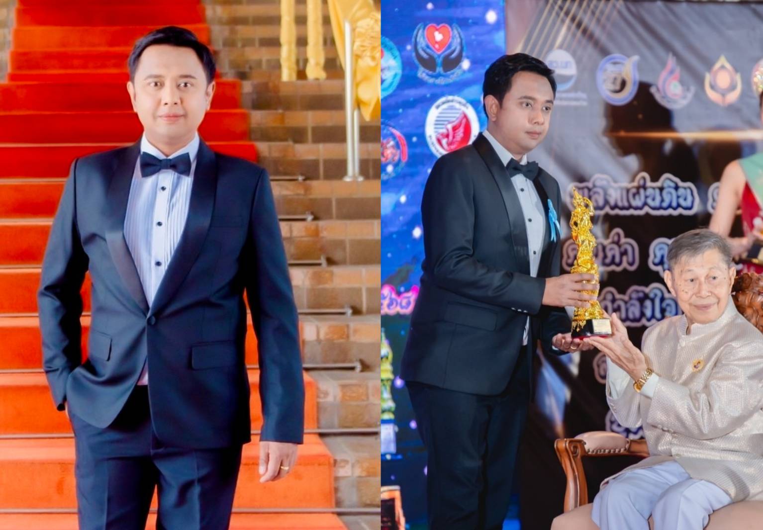 "วัฒน์ ไชยาวัฒน์ " ศิลปินนักร้องลูกทุ่ง คว้ารางวัลอันทรงเกียรติ 2 รางวัลอย่างภาคภูมิใจ