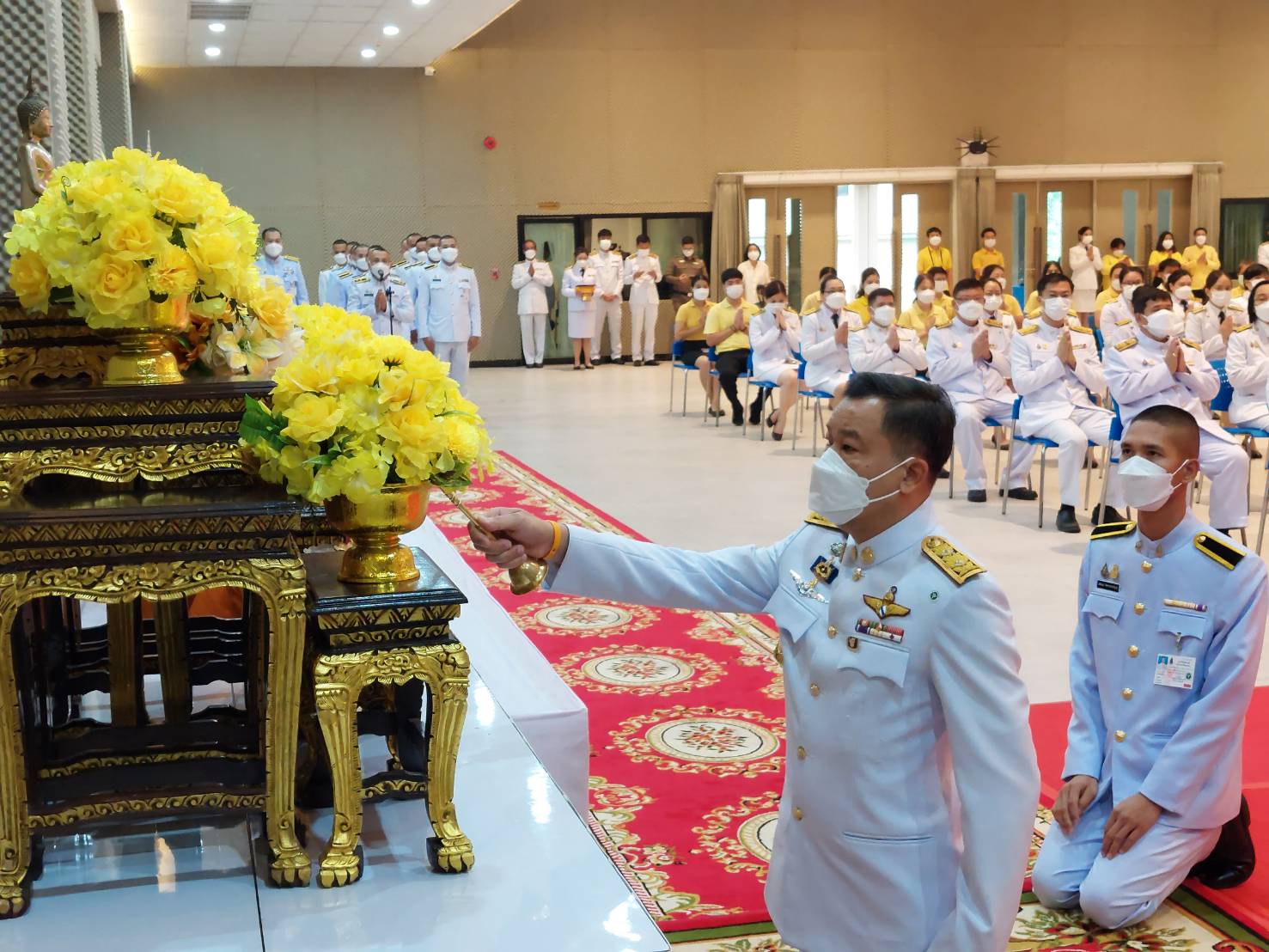 แม่ฮ่องสอน ถวายอาศิรวาทราชสดุดี เบื้องหน้าพระบรมสาทิสลักษณ์ รัชกาลที่ 1 เนื่องในวันจักรี