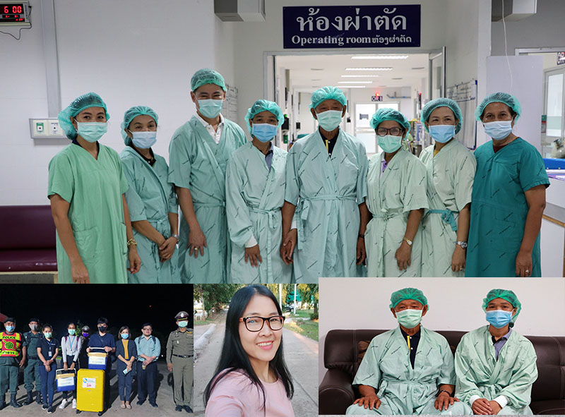  สาวนักบุญสมองตายญาติบริจาคอวัยวะช่วยผู้ป่วยรายอื่นได้ 4 คน