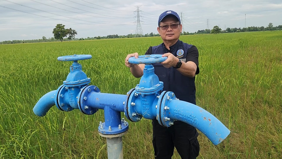 เปิดก๊อกน้ำทำนา! กรมชลประทานทุ่มงบ 80 ล้าน สร้างระบบส่งน้ำหนองจิกเภา ช่วยชาวนาเมืองชาละวัน