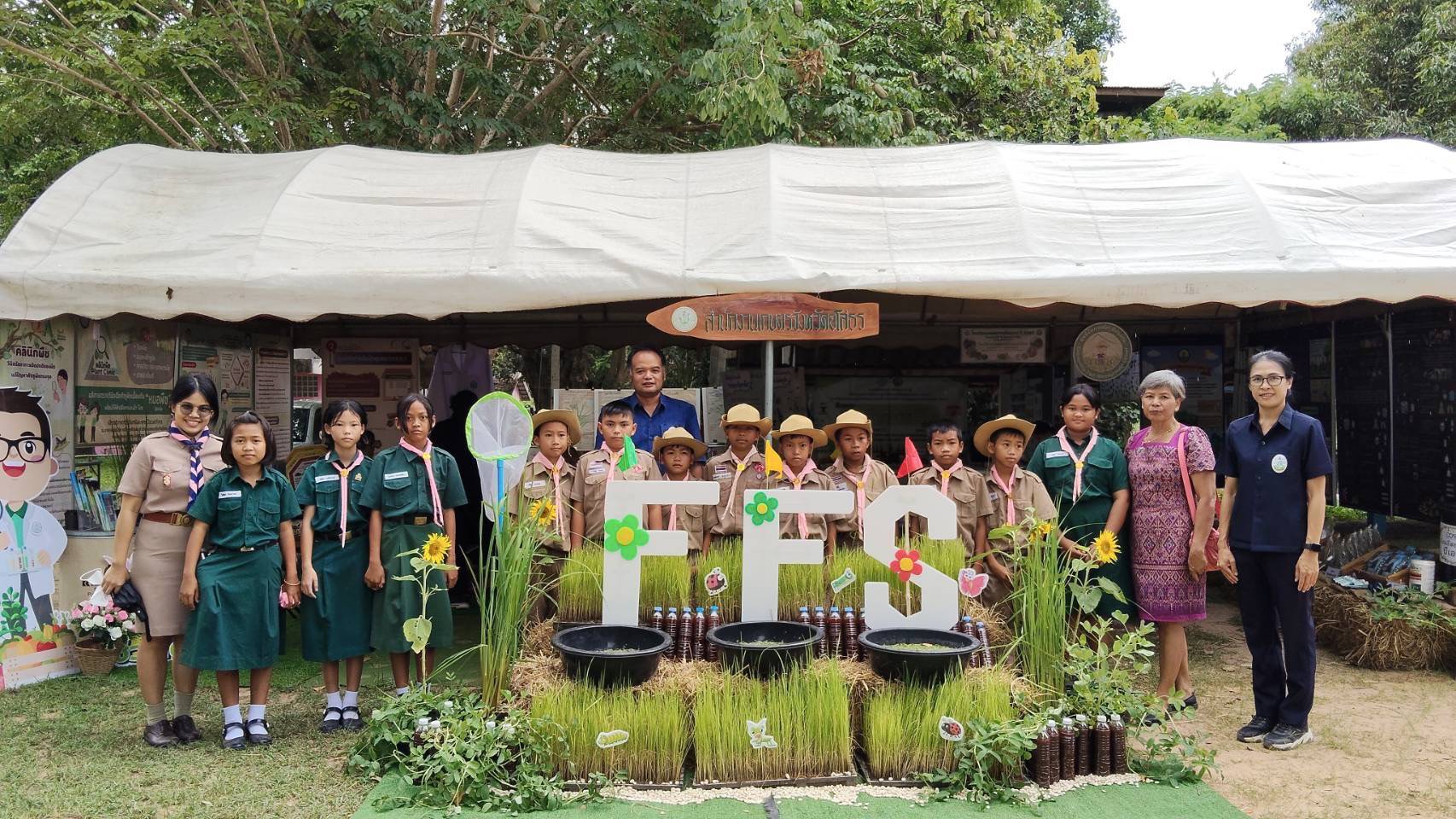 โรงเรียนเกษตรกรบ้านเหล่าฝ้าย จ.ยโสธร ต้นแบบปี 2567 ขยายผลนวัตกรรมอารักขาพืช สู่ชุมชน