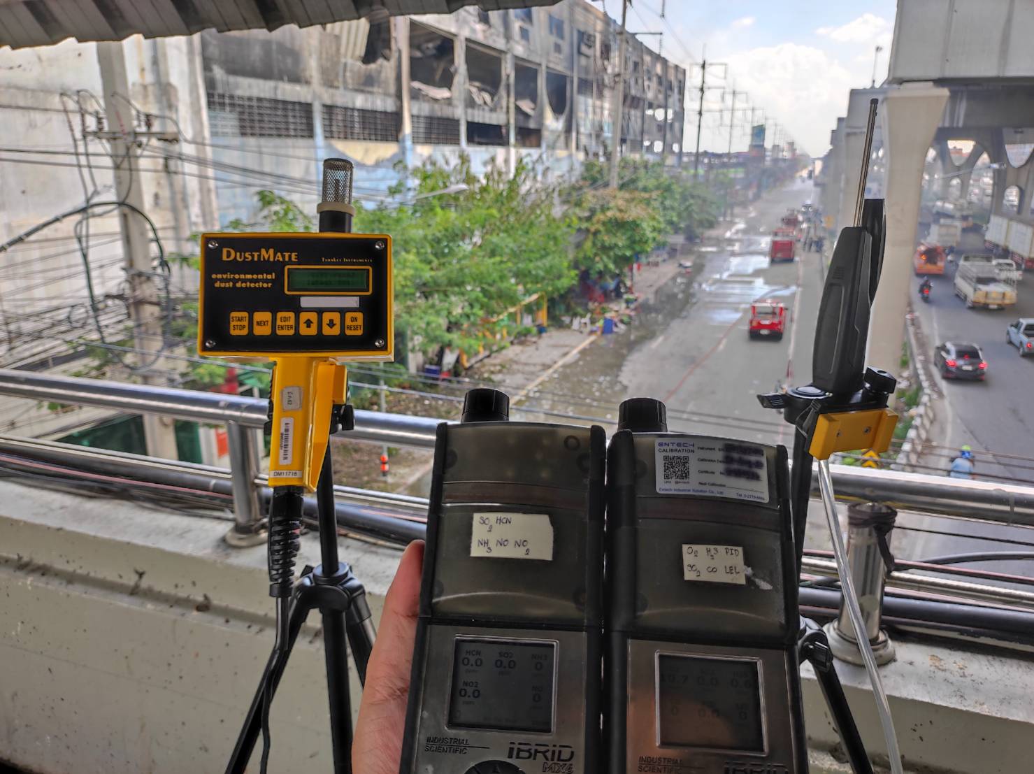 กรมโรงงานฯตรวจสอบจุดเพลิงไหม้โรงงานผลิตรองเท้า Aerosoft เผยไม่ส่งผลกระทบด้านมลพิษชุมชน