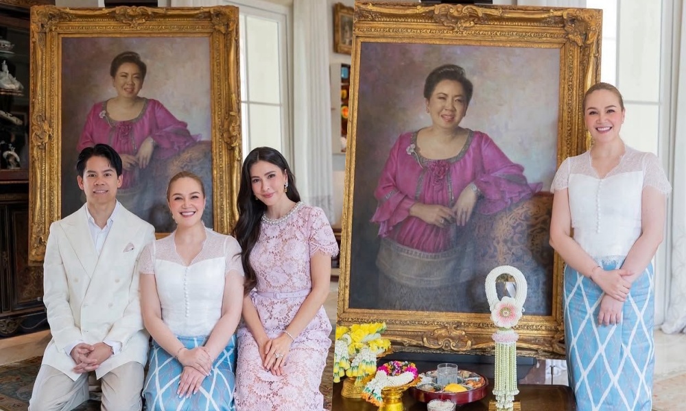 "ทาทา ยัง" โพสต์ภาพร่วมทำบุญวันเกิด "คุณแม่หญิงพรทิพย์" พร้อมขอบคุณครอบครัวณรงค์เดช