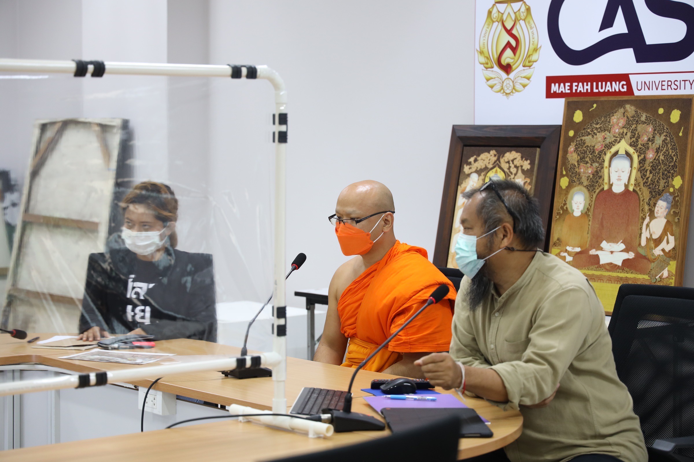 ว.วชิรเมธี - อ.เฉลิมชัย คัดเลือกผู้เรียนหลักสูตรพุทศิลปกรรม มหาวิทยาลัยแม่ฟ้าหลวง มุ่งสร้างศิลปินระดับประเทศ