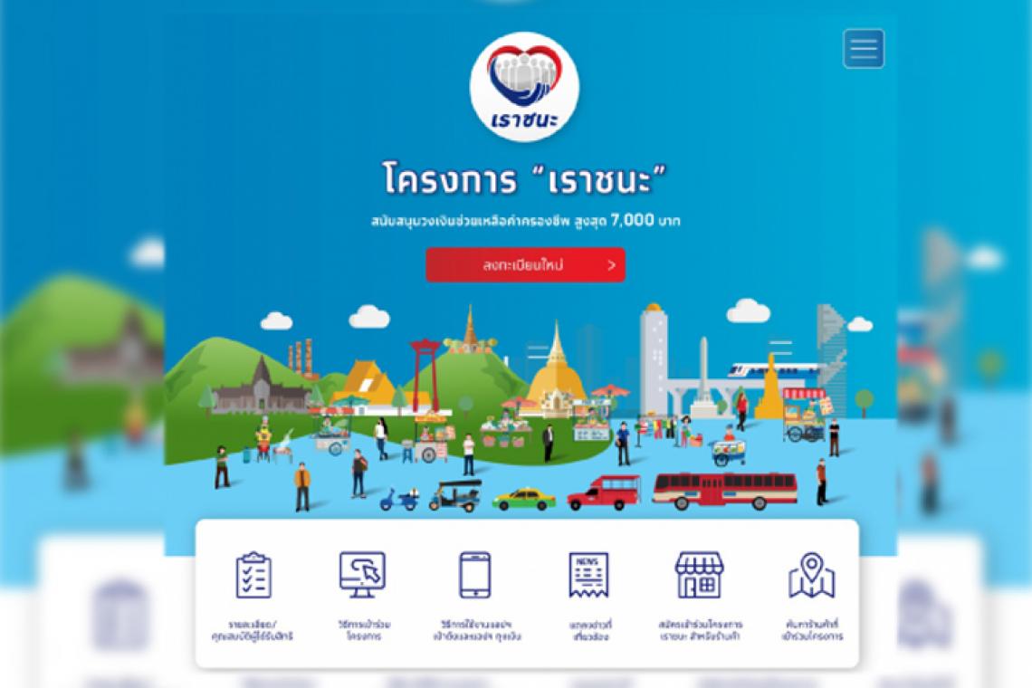 'ร้านธงฟ้า-คนละครึ่ง' ไม่ต้องลงทะเบียนใหม่ อัพเดตแอปถุงเงินเวอร์ชันล่าสุด รับเงินเราชนะเที่ยงตรงวันนี้ (4 ก.พ.)