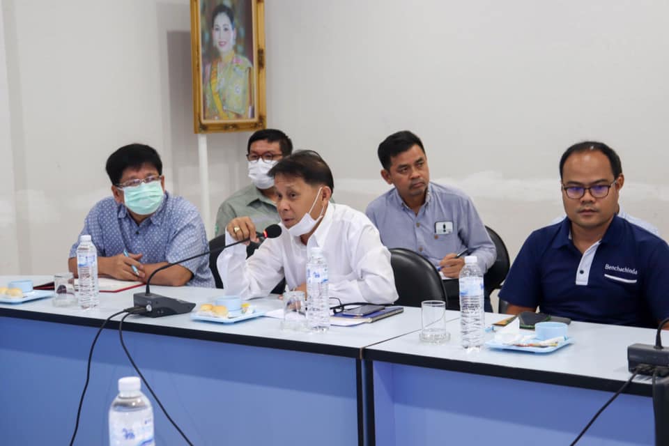 แขวงทางหลวงพิษณุโลกที่ 2 (วังทอง) จัดประชุมเพื่อปรีกษาหารือร่วมกัน กับ ผู้รับจ้าง ฯ