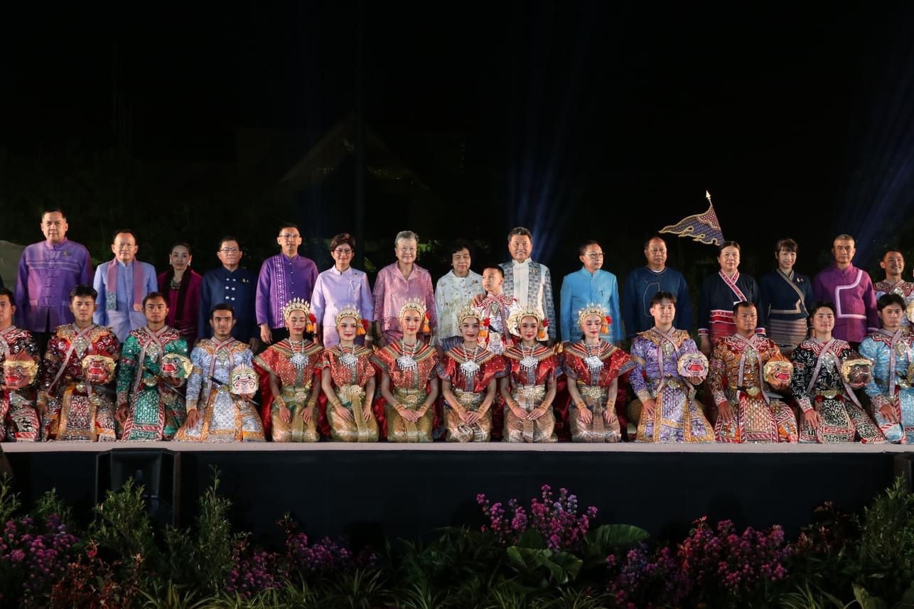 เชียงรายจัดงานแสดงโขนพระราชทาน ชุด 'หนุมานชาญกำแหง' หน้าศาลากลางสุดอลังการ