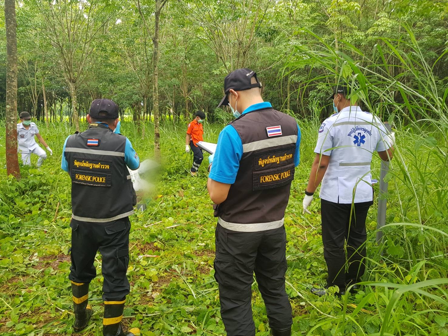 ผู้เฒ่าอุดรฯถูกลวงฆ่าตายขึ้นอืดในสวนยางพารา