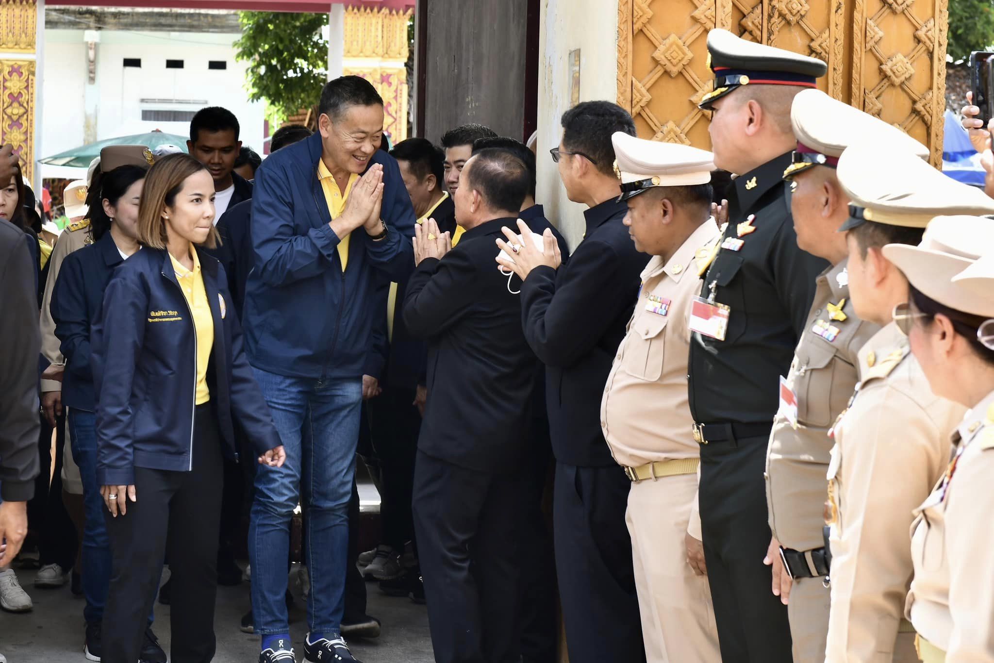 "เศรษฐา" แจง "ชัยชนะ" โผล่ต้อนรับ คุยเรื่องดูแลปชช. เมินวาทกรรมเก่า "ทิ้งคนใต้" ยันมาด้วยความตั้งใจจริง