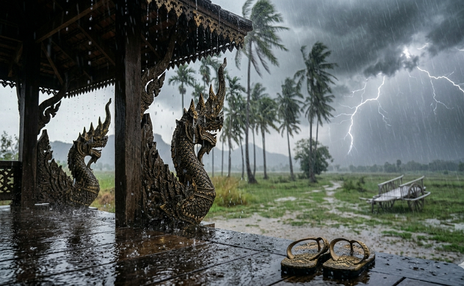 ด่วน! อุตุฯ ประกาศฉบับ 5 เตือนไทยตอนบน “ฝนถล่ม-ลมแรง” กระแทกกรุงเทพฯ-ปริมณฑล ยาวถึง 10 พ.ค.นี้