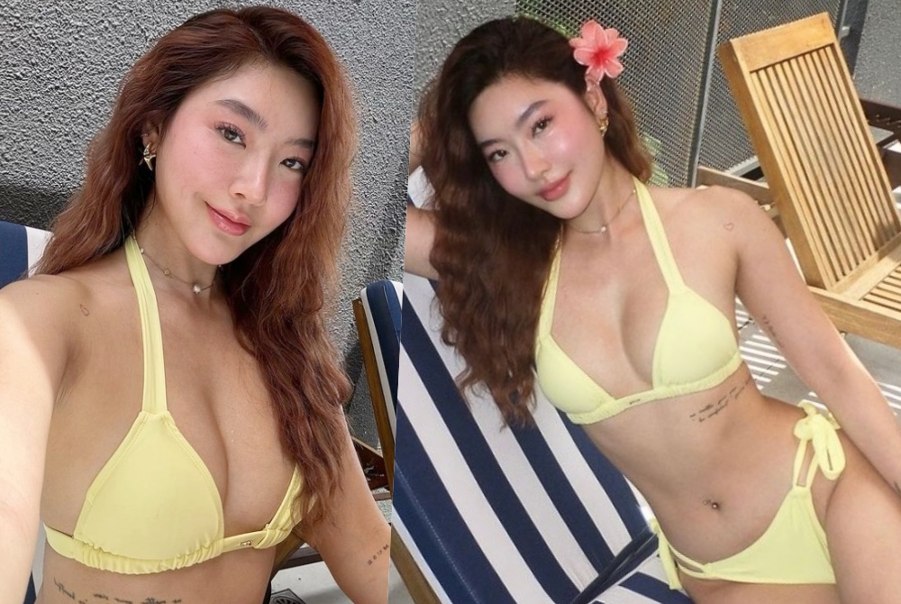 แซ่บซี๊ด! "สกุล กัญญาภัค" ฟาดบิกินีตัวจิ๋วโชว์รอยสักสุดคูล 