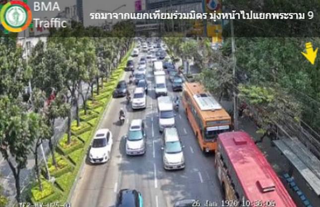 บช.น.แจ้งเลี่ยงเส้นทางปิดเบี่ยงการจราจร ถ.รัชดาภิเษก