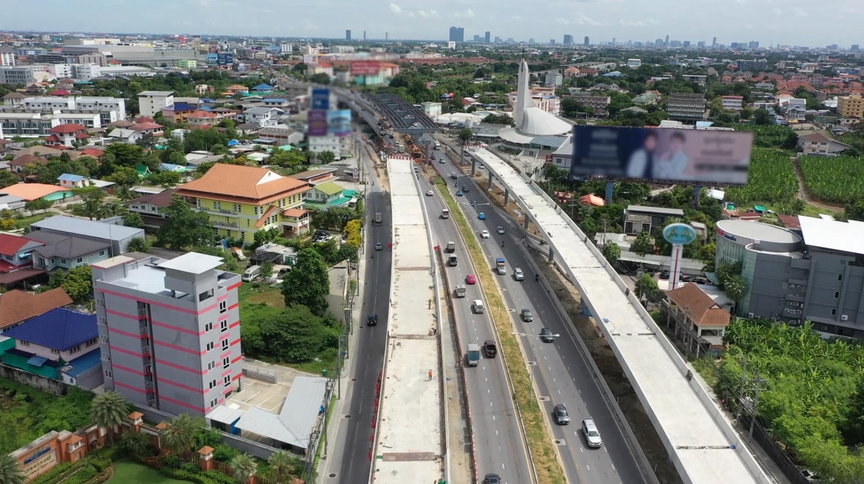 ทช. สร้างสะพานข้ามคลองมหาสวัสดิ์ ถ.ราชพฤกษ์ คืบหน้า 70% เพิ่มความคล่องตัว-การจราจร-ความปลอดภัย ในการเดินทาง